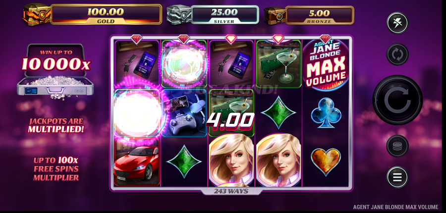 Agent Jane Bond Max Volume Bonus - partycasino-spain