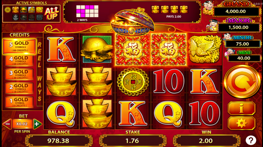 88 Fortunes Bonus - partycasino-spain