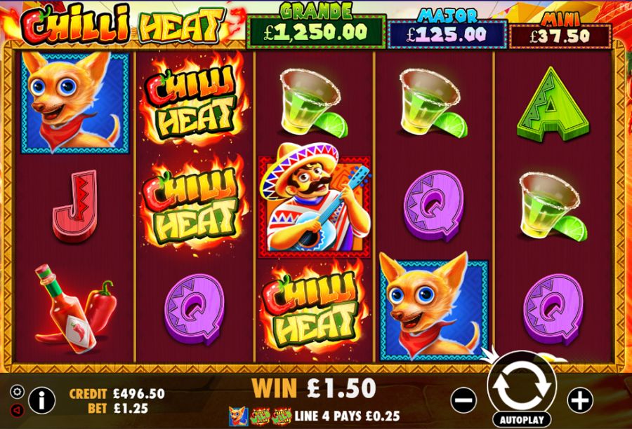 Chilli Heat Wilds - partycasino-spain