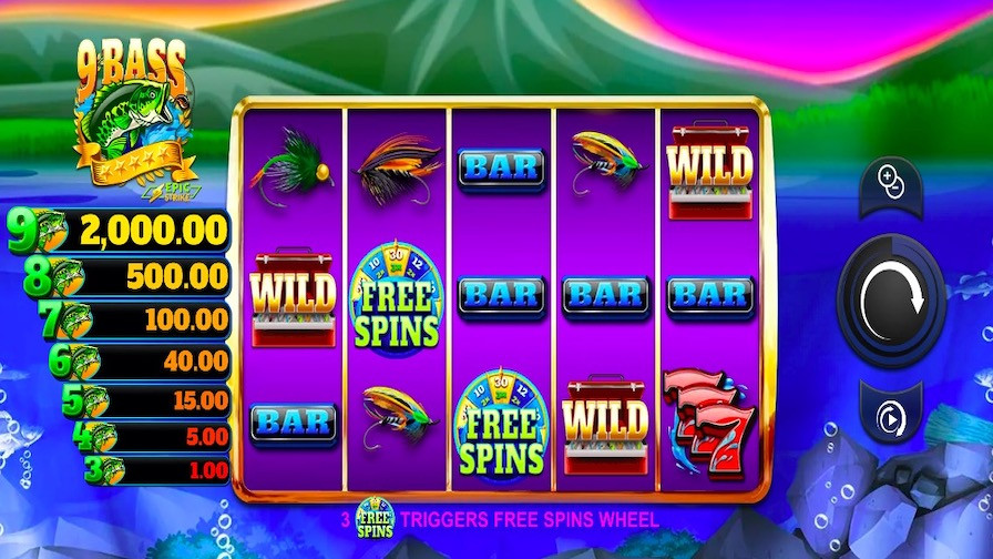 9 Bass Slot - partycasino-spain