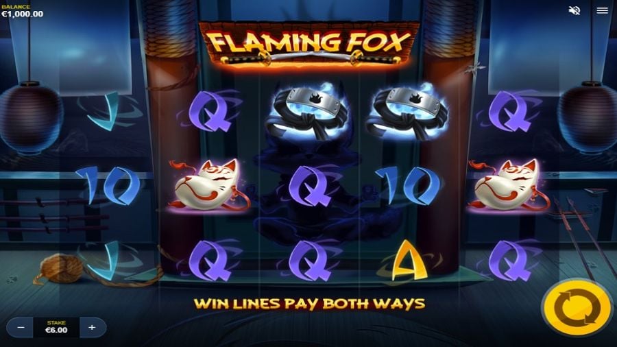 Flaming Fox Slot Eng - partycasino-spain