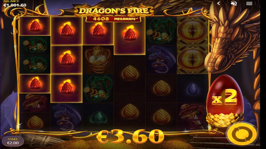 Dragons Fire Megaways Bonus - partycasino-spain