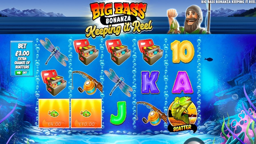 Big Bass Bonanza Keeping It Reel Bonus - partycasino-spain