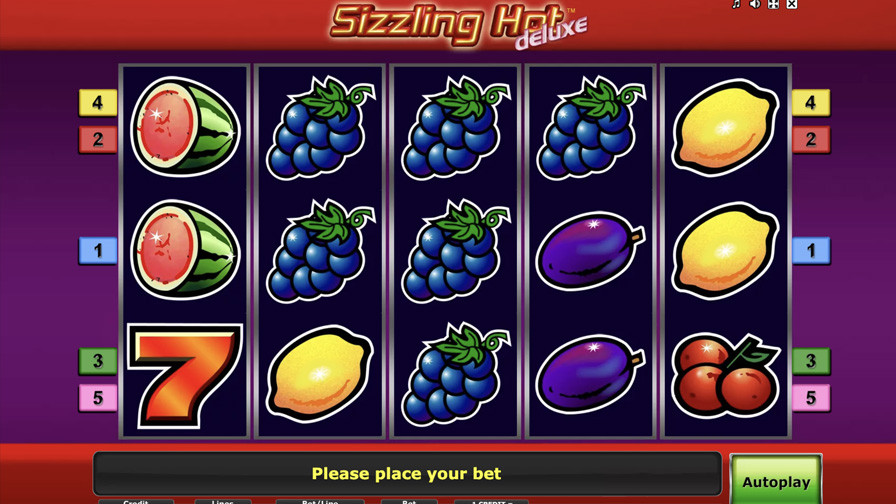 Sizzling Hot Deluxe Slot - partycasino-spain