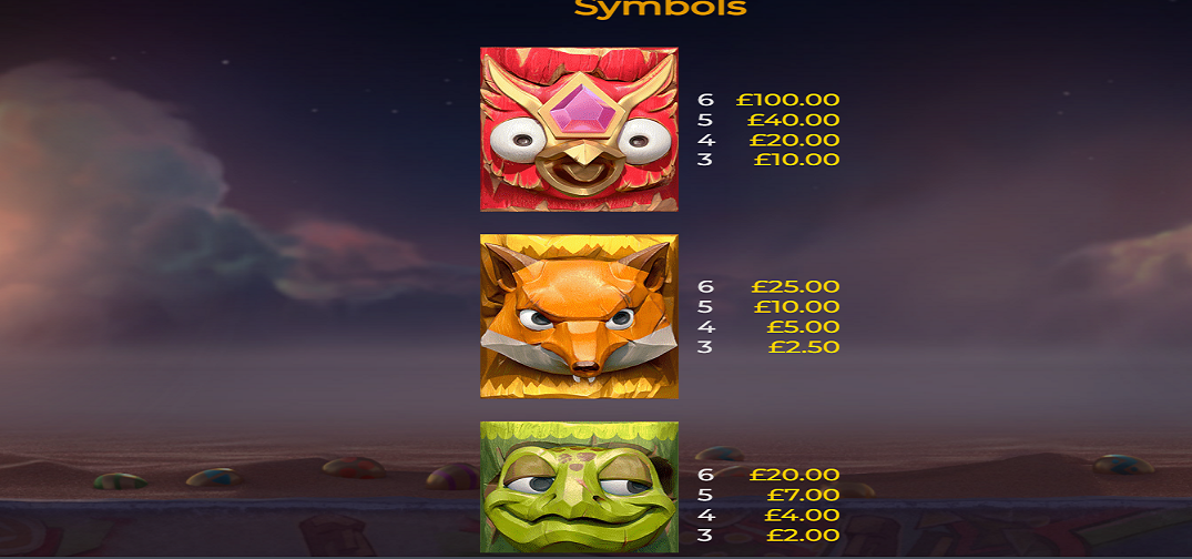 Easter Island 2 Feature Symbols - partycasino-spain