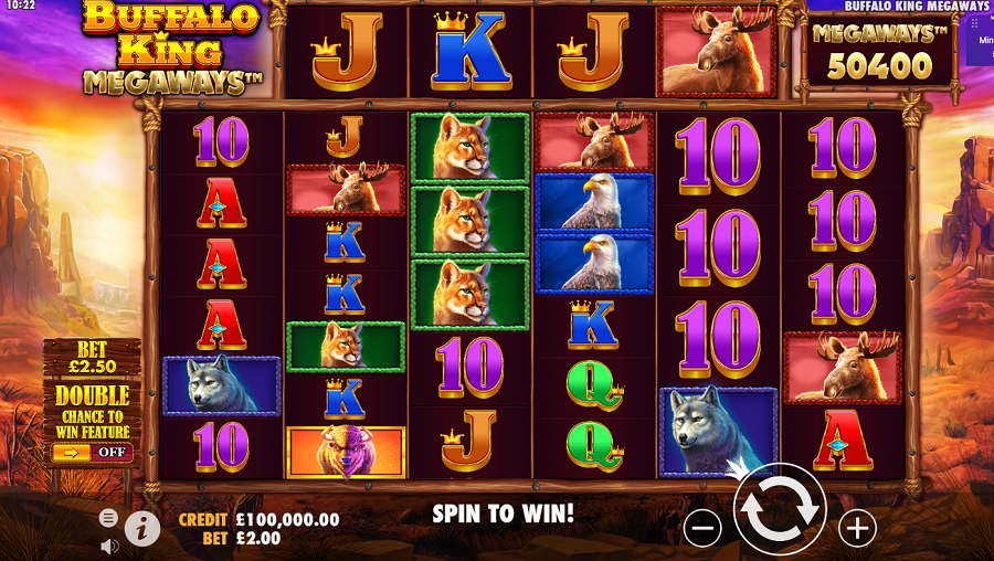 Buffalo King Megaways Slot - partycasino-spain