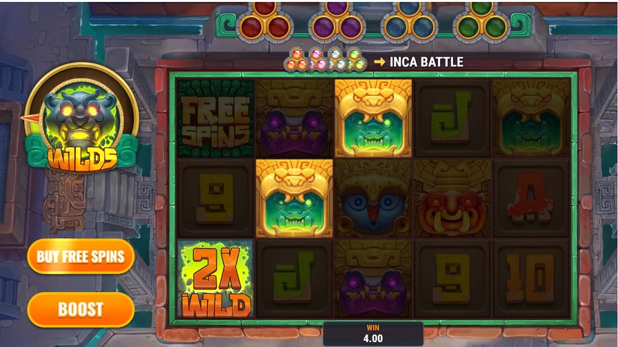 4 Masks Of Inca Bonus En - partycasino-spain