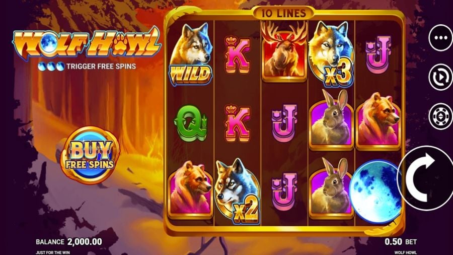 Wolf Howl Slot Eng - partycasino-spain