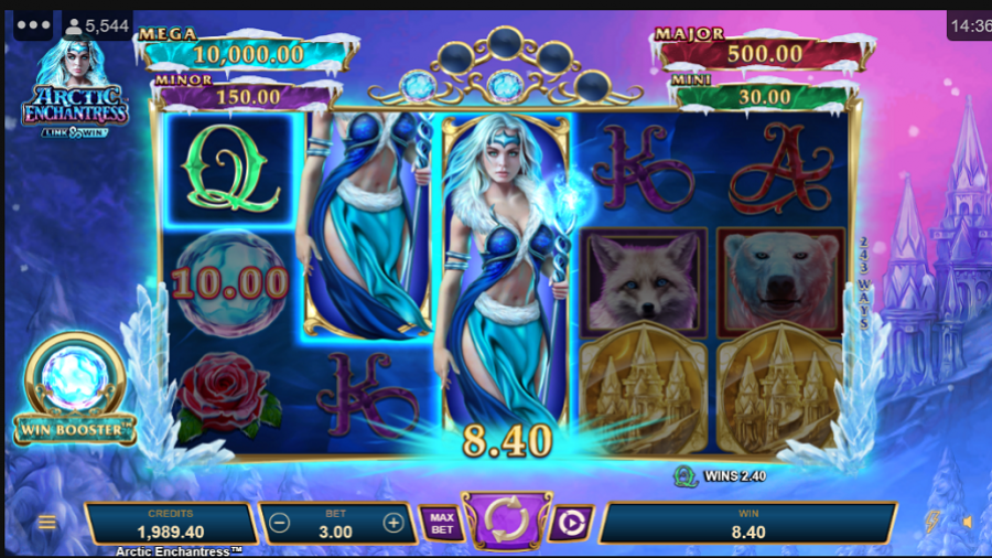 Arctic Enchantress Bonus - partycasino-spain