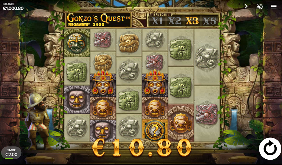Gonzos Quest Megaways Bonus - partycasino-spain