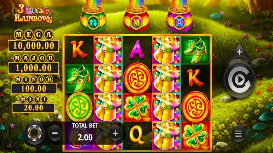 3 Lucky Rainbows Slot En - partycasino-spain