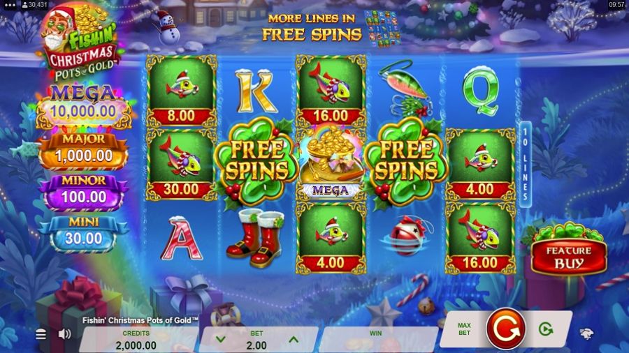 Fishin Christmas Pots Of Gold Slot Eng - partycasino-spain