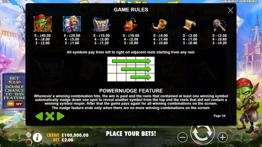 Goblin Heist Powernudge Feature Symbols Eng - partycasino-spain