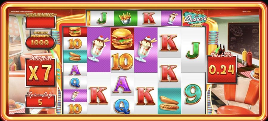 Royale With Cheese Megaways Bonus - partycasino-spain