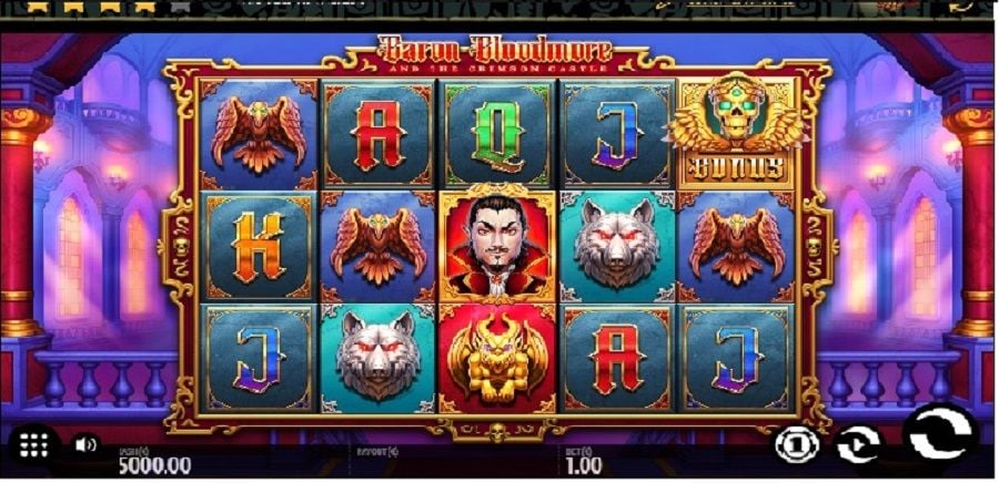 Baron And Bloodmore And The Crisom Castle Main - partycasino-spain