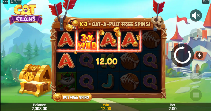 Cat Clans Bonus - partycasino-spain