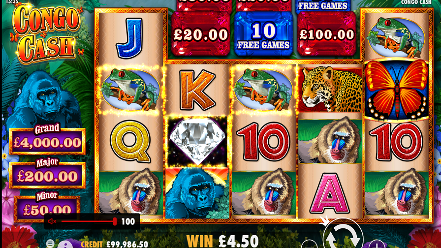 Congo Cash Bonus - partycasino-spain