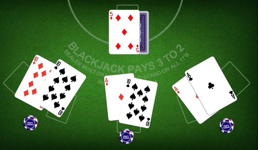 Blackjack de múltiples manos