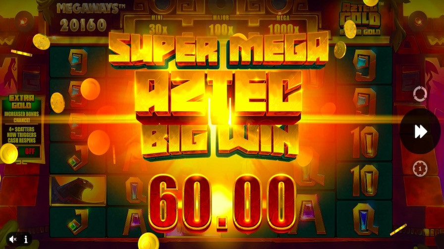 Aztec Gold Extra Gold Megaways Bonus - partycasino-spain