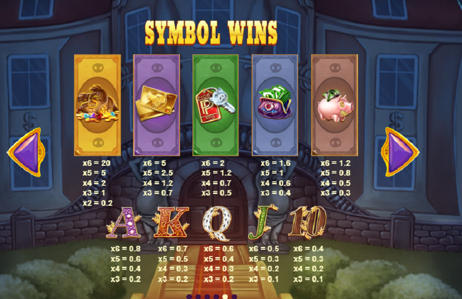 Piggy Riches Megaways Feature Symbols - partycasino-spain