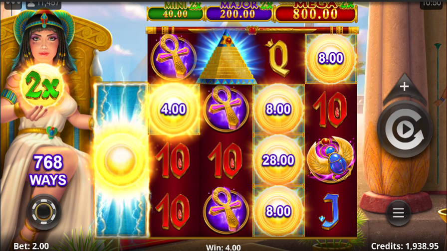 Wild Link Cleopatra Bonus - partycasino-spain