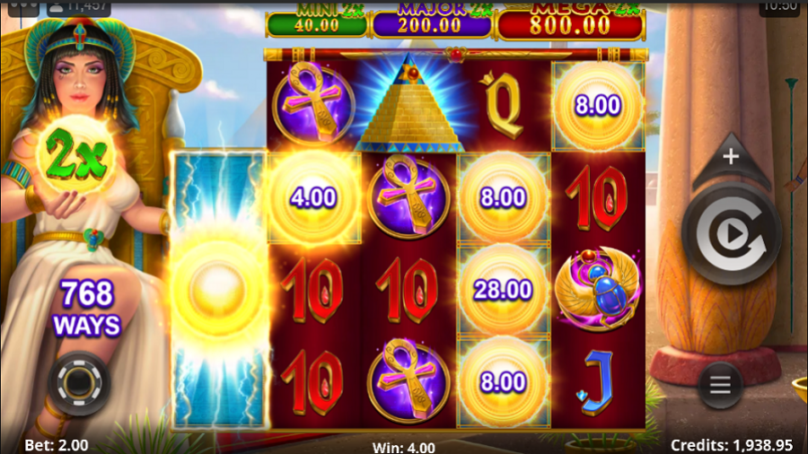 Wild Link Cleopatra Bonus - partycasino-spain