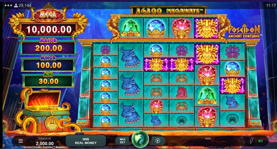 Ancient Fortunes Poseiden Megaways - partycasino-spain