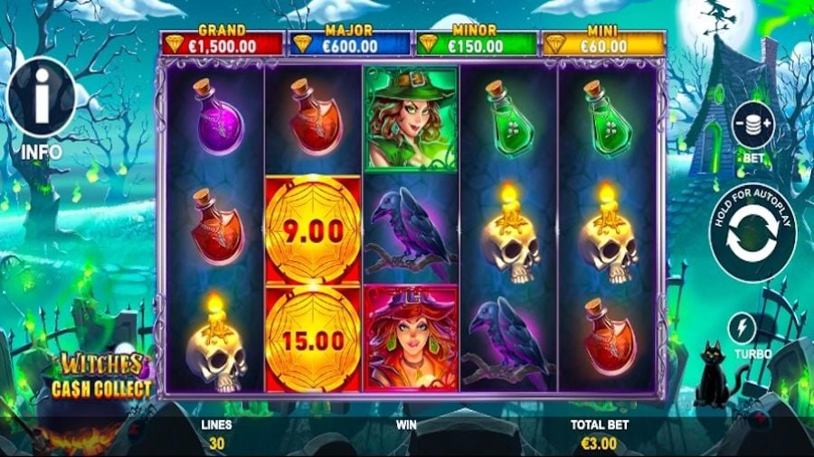 Witches Cash Collect Slot En - partycasino-spain