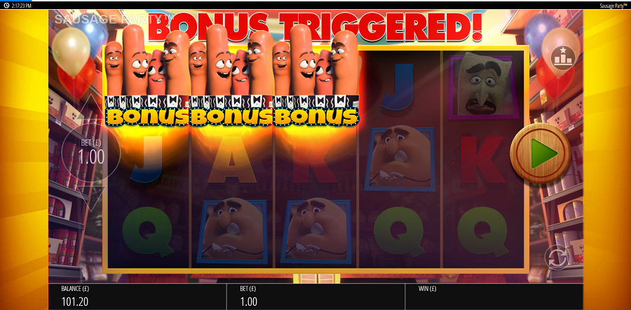 Sausage Party Bonus - partycasino-spain