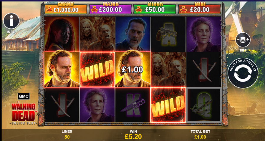 The Walking Dead Bonus - partycasino-spain