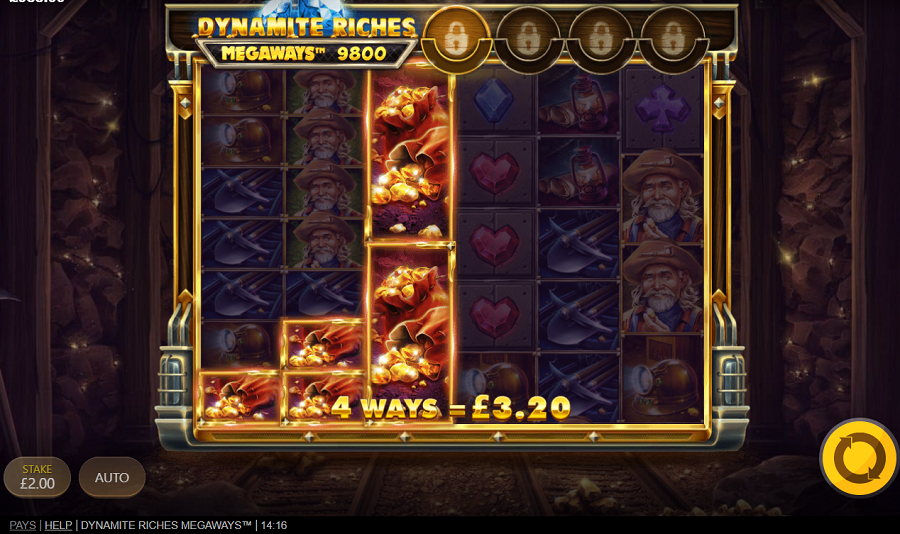 Dynamite Riches Megaways Bonus - partycasino-spain