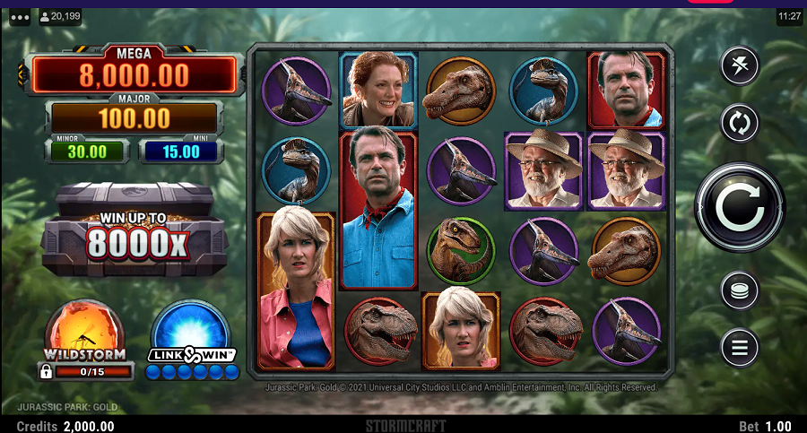 Jurassic Park Gold Slot - partycasino-spain