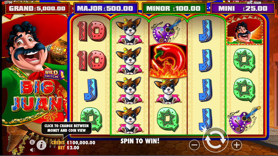 Big Juan Slot - partycasino-spain