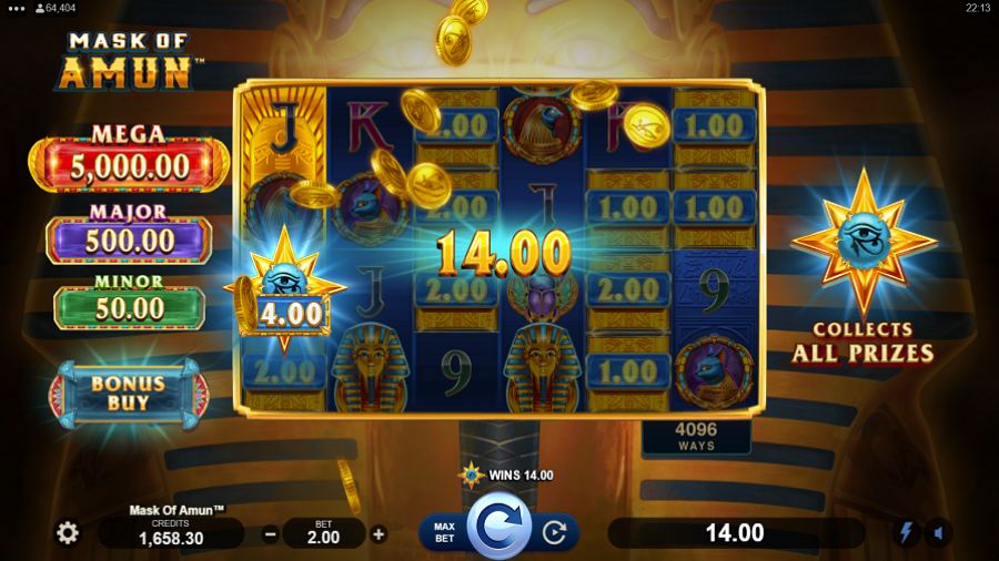 Mask Of Amun Bonus Eng - partycasino-spain