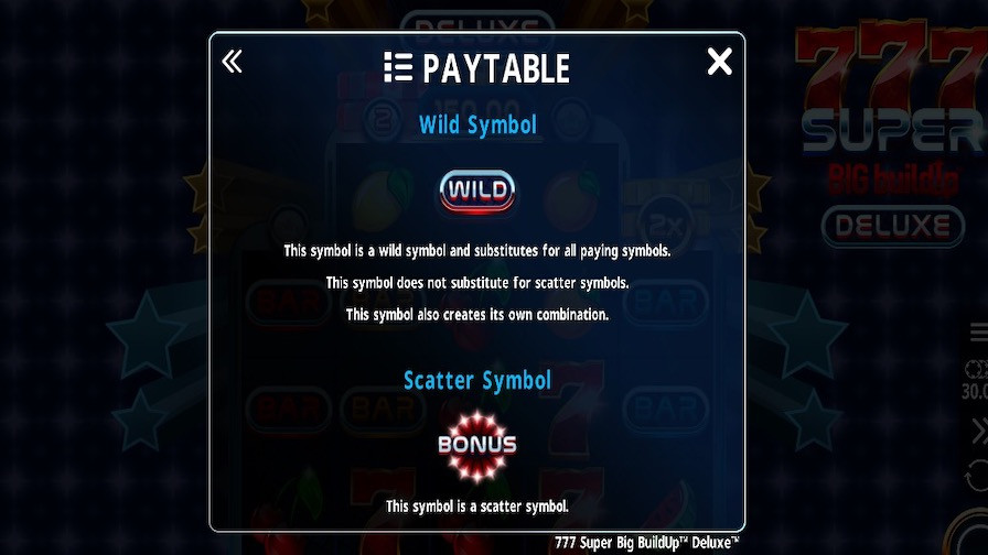 777 Super Big Buildup Feature Symbols - partycasino-spain