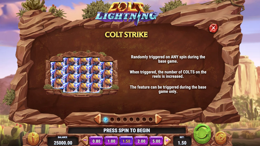 Colt Lightning Symbols Eng - partycasino-spain