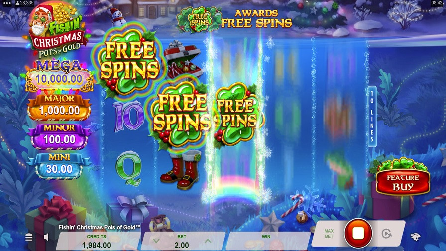 Fishin Christmas Pots Of Gold Bonus Eng - partycasino-spain