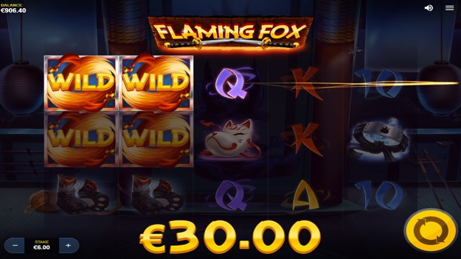 Flaming Fox Bonus Eng - partycasino-spain
