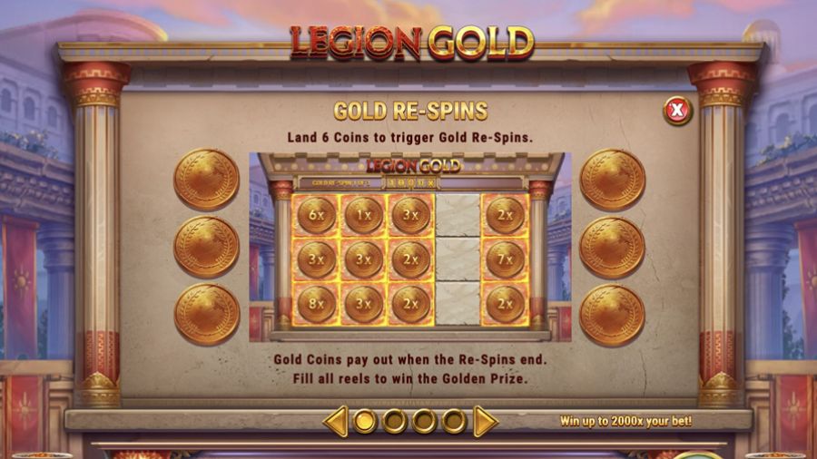 Legion Gold Symbols Eng - partycasino-spain