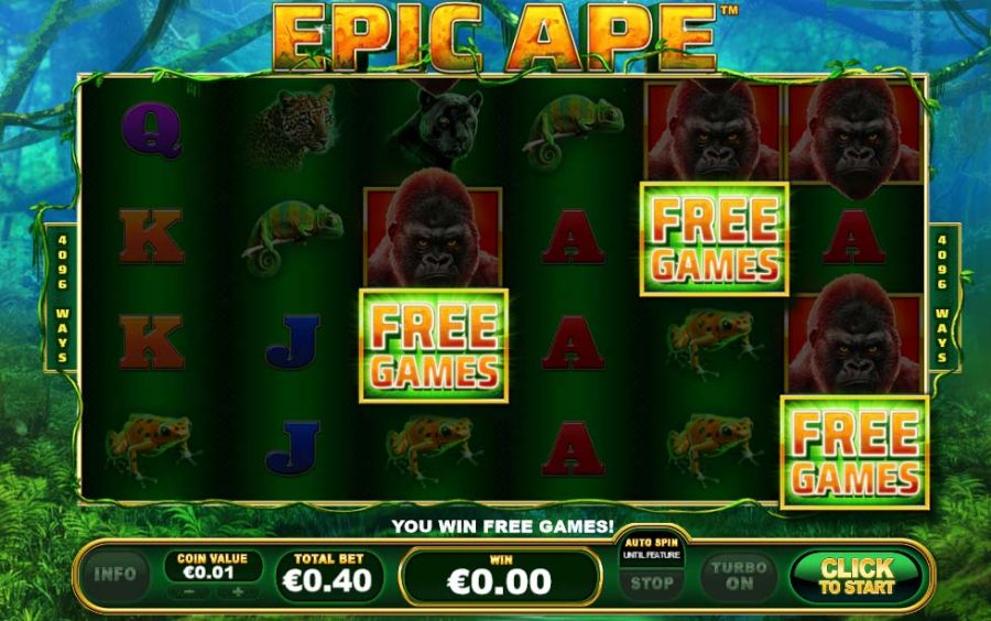 Epic Ape Bonus - partycasino-spain