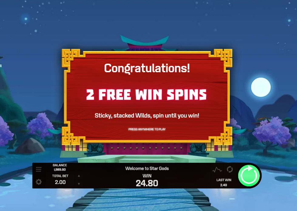 Star Gods Bonus - partycasino-spain