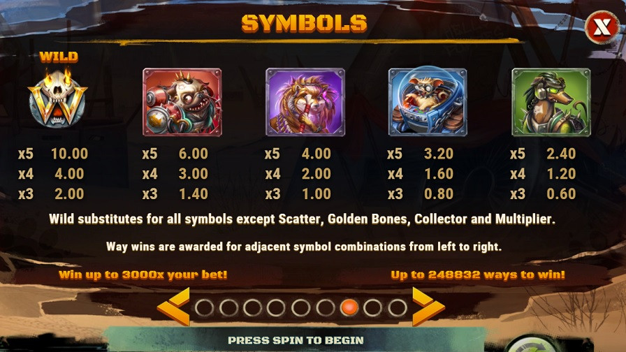 Canine Carnage Feature Symbols Eng - partycasino-spain