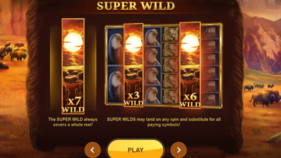 Buffalo Mania Megaways Symbols - partycasino-spain