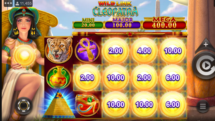 Wild Link Cleopatra Slot - partycasino-spain