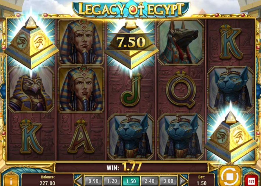 Legacy Of Egypt Bonus - partycasino-spain