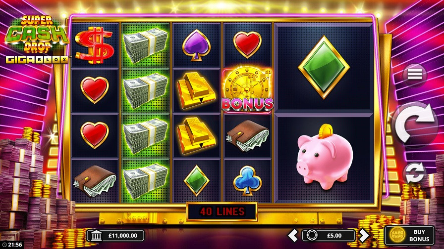 Super Cash Drop Gigablox Slot Eng - partycasino-spain