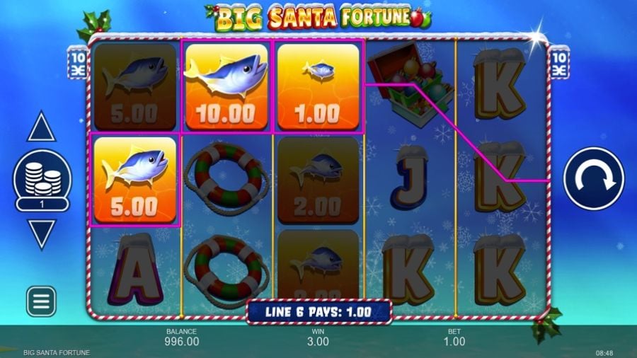 Big Santa Fortune Bonus Eng - partycasino-spain