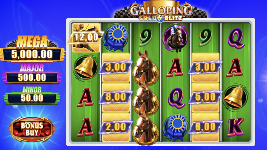 Galloping Gold Blitz Slot - partycasino-spain