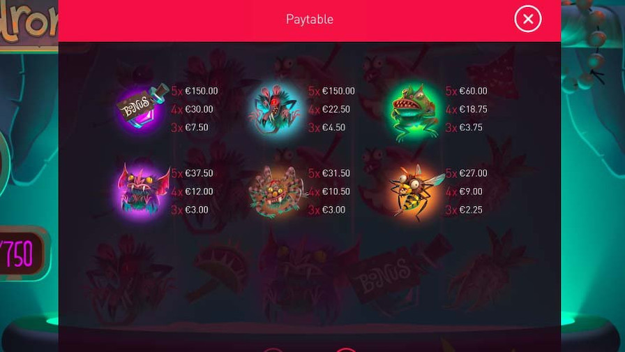 Cauldron Feature Symbols - partycasino-spain
