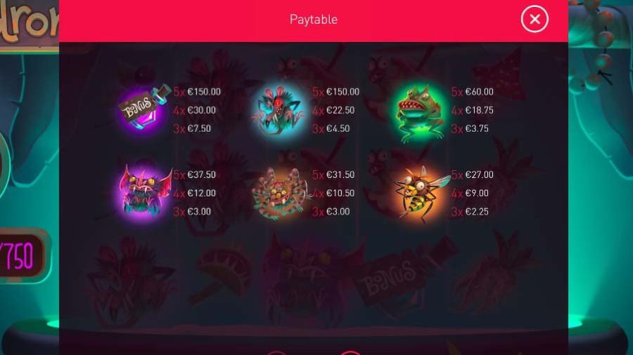 Cauldron Feature Symbols - partycasino-spain
